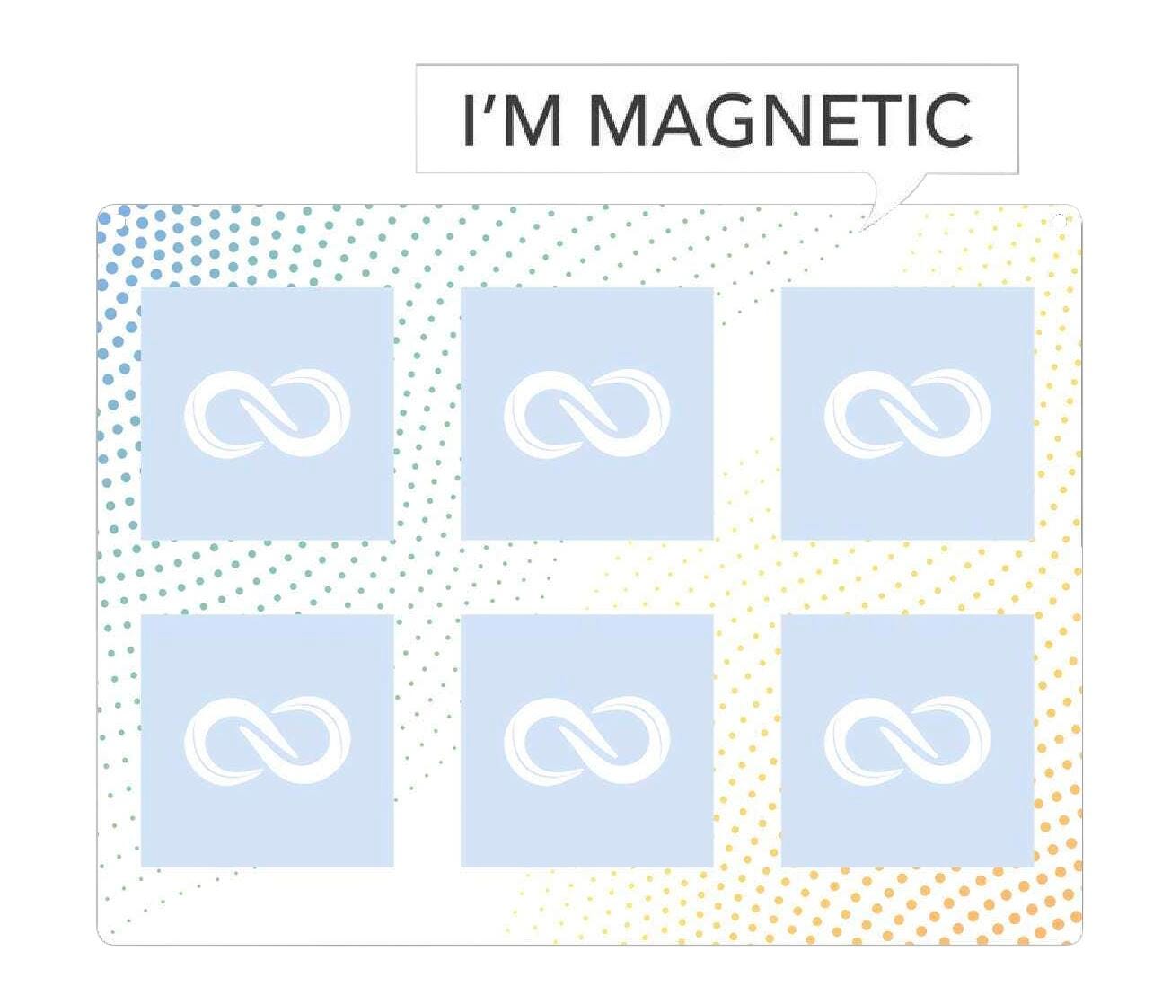 RESET STATION MAGNETIC RECEPTOR BOARD
