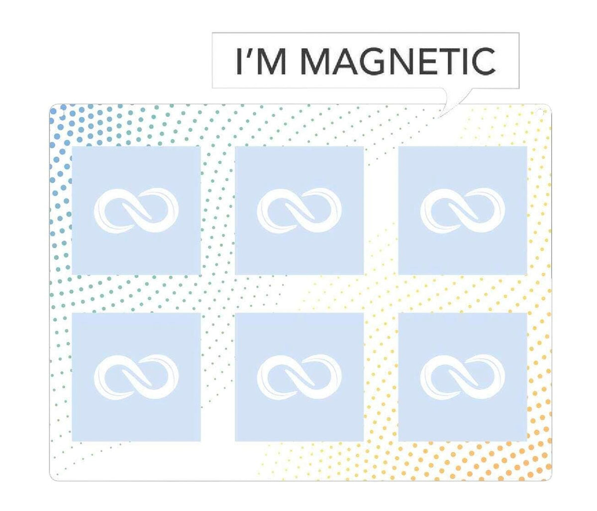 RESET STATION MAGNETIC RECEPTOR BOARD