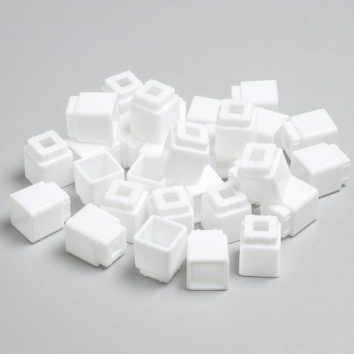 UNIFIX CUBE WHITE SET OF 100