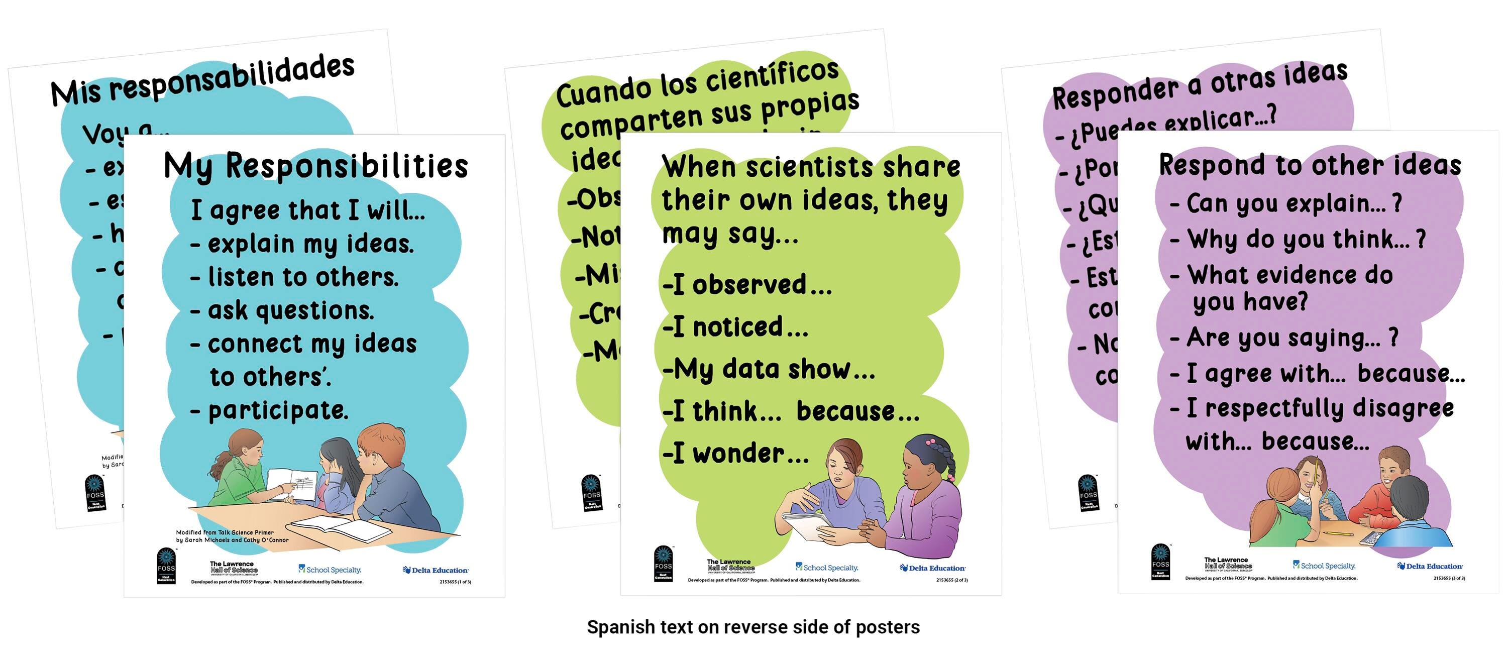 POSTERS SENSEMAKING NEW FOSS SET OF 3