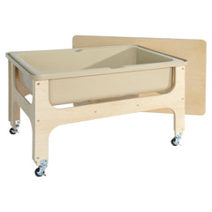 WOOD DESIGNS - DELUXE SAND AND WATER TABLE WITH LID - 41 W X 27 D X 25 H INCHES