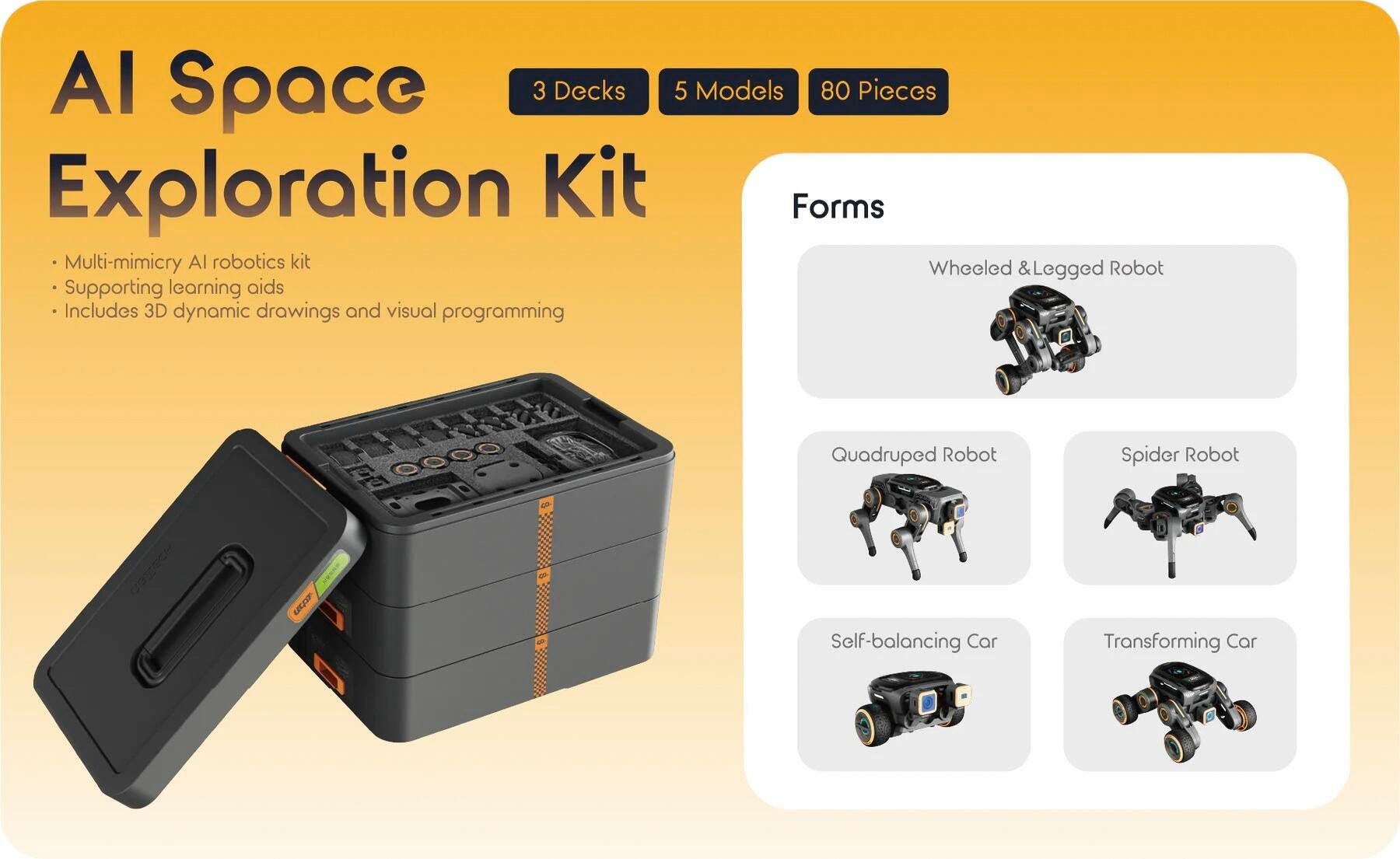 ROBOTIC KIT - UGOT - AI SPACE EXPLORATION KIT