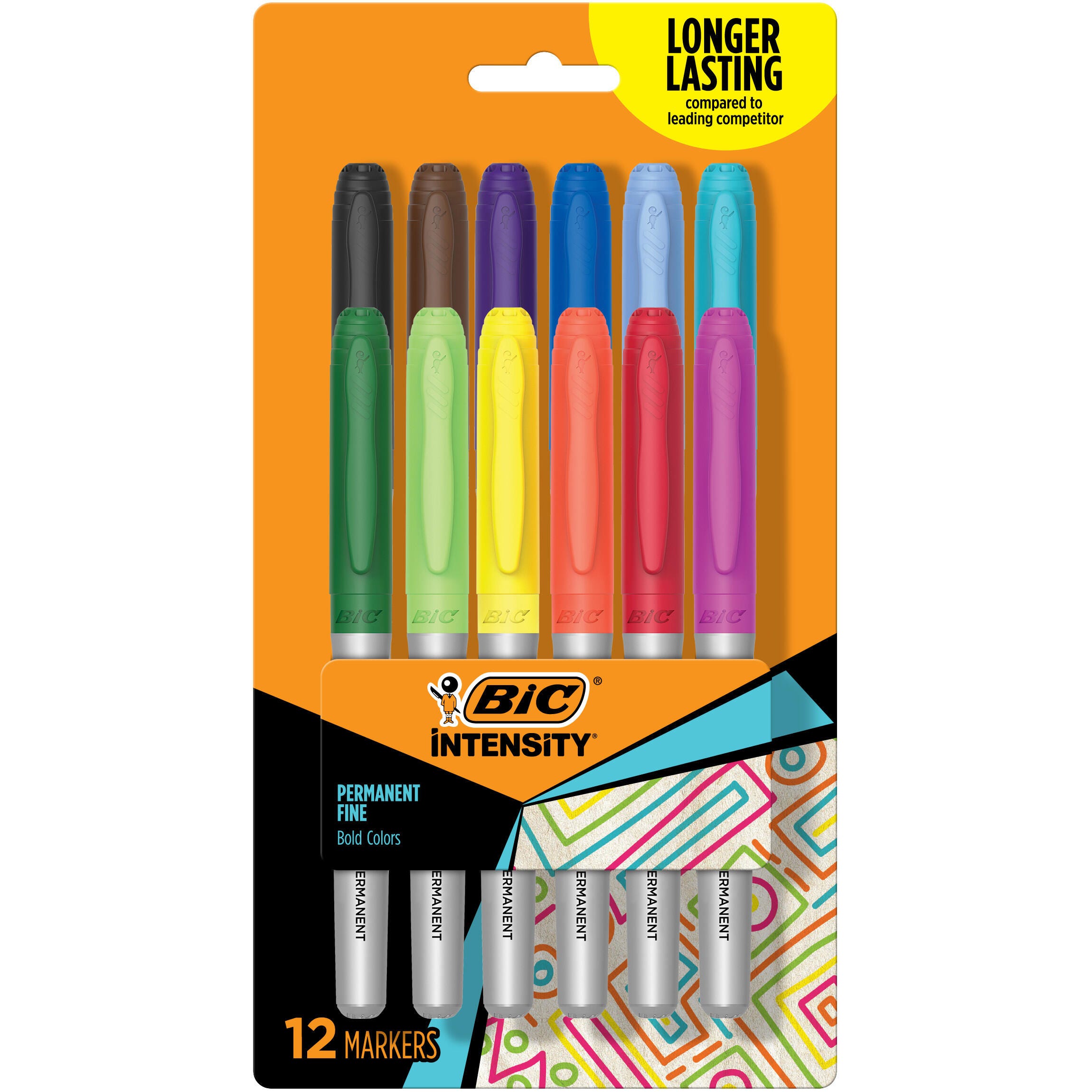 MARKER PERMANENT INTENSITY FINE ASST SET OF 12 - NEW