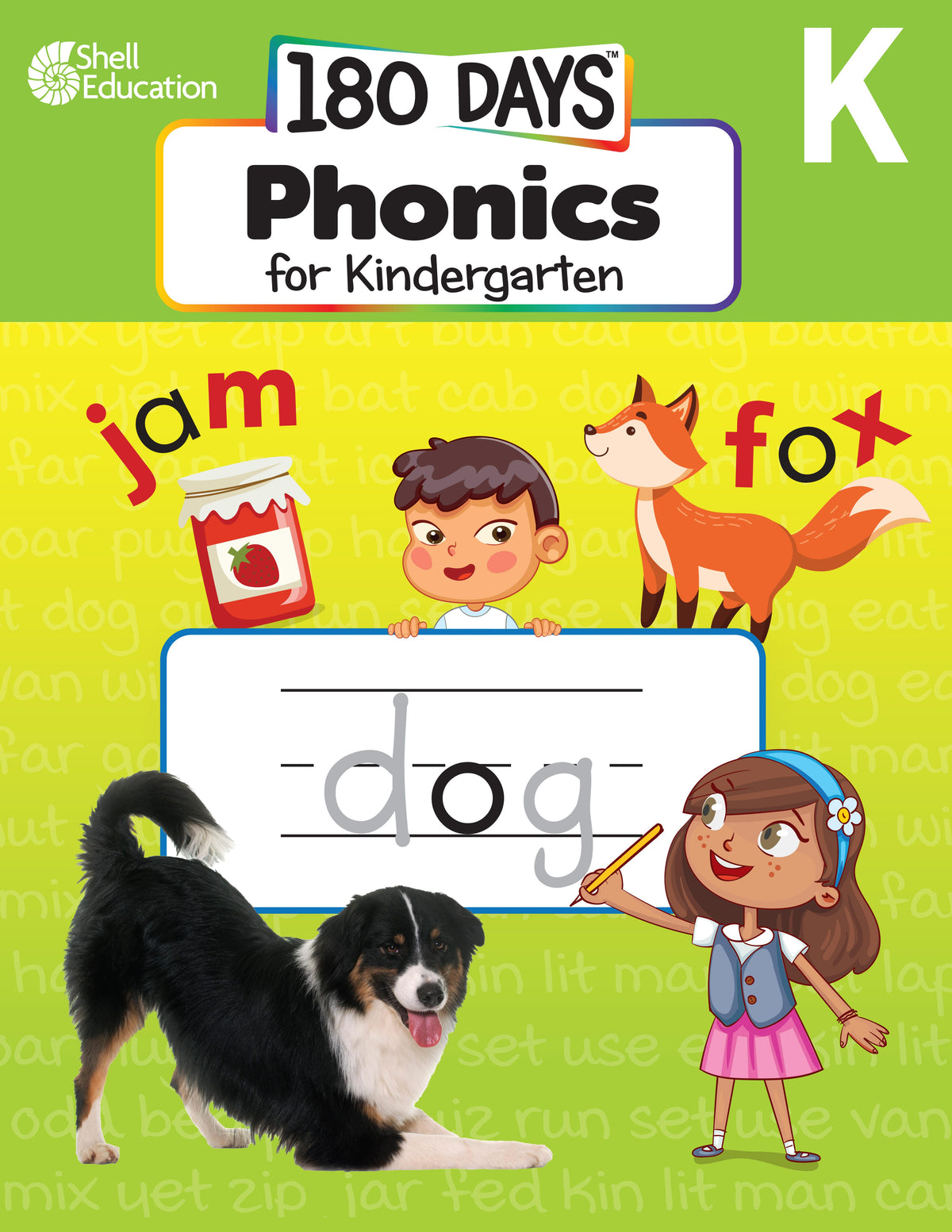 WORKBOOK 180 DAYS PHONICS FOR GRADE K