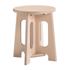 STOOL OUTDOOR OAK POLY 14H