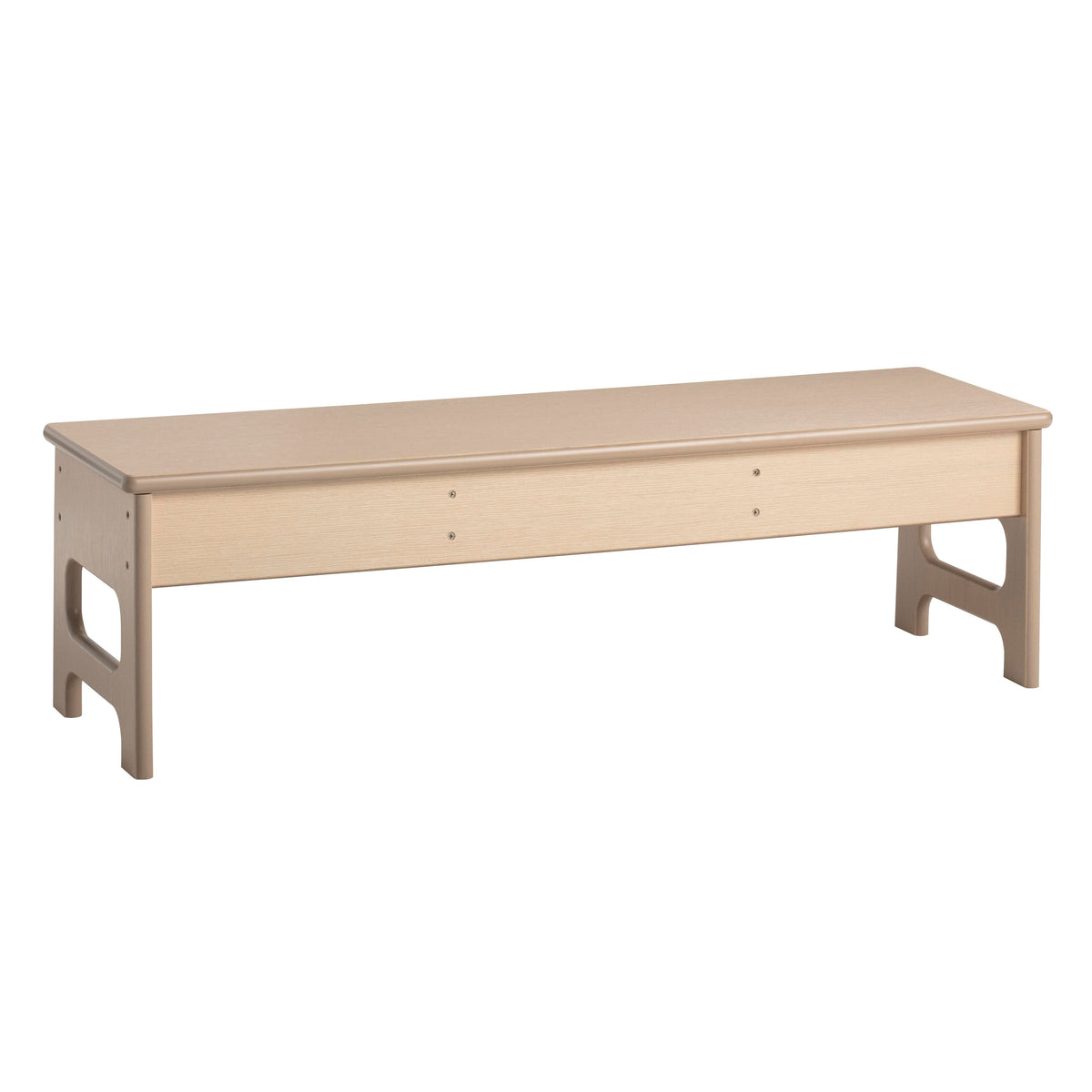 BENCH OUTDOOR OAK POLY 42 X 12 X 12H