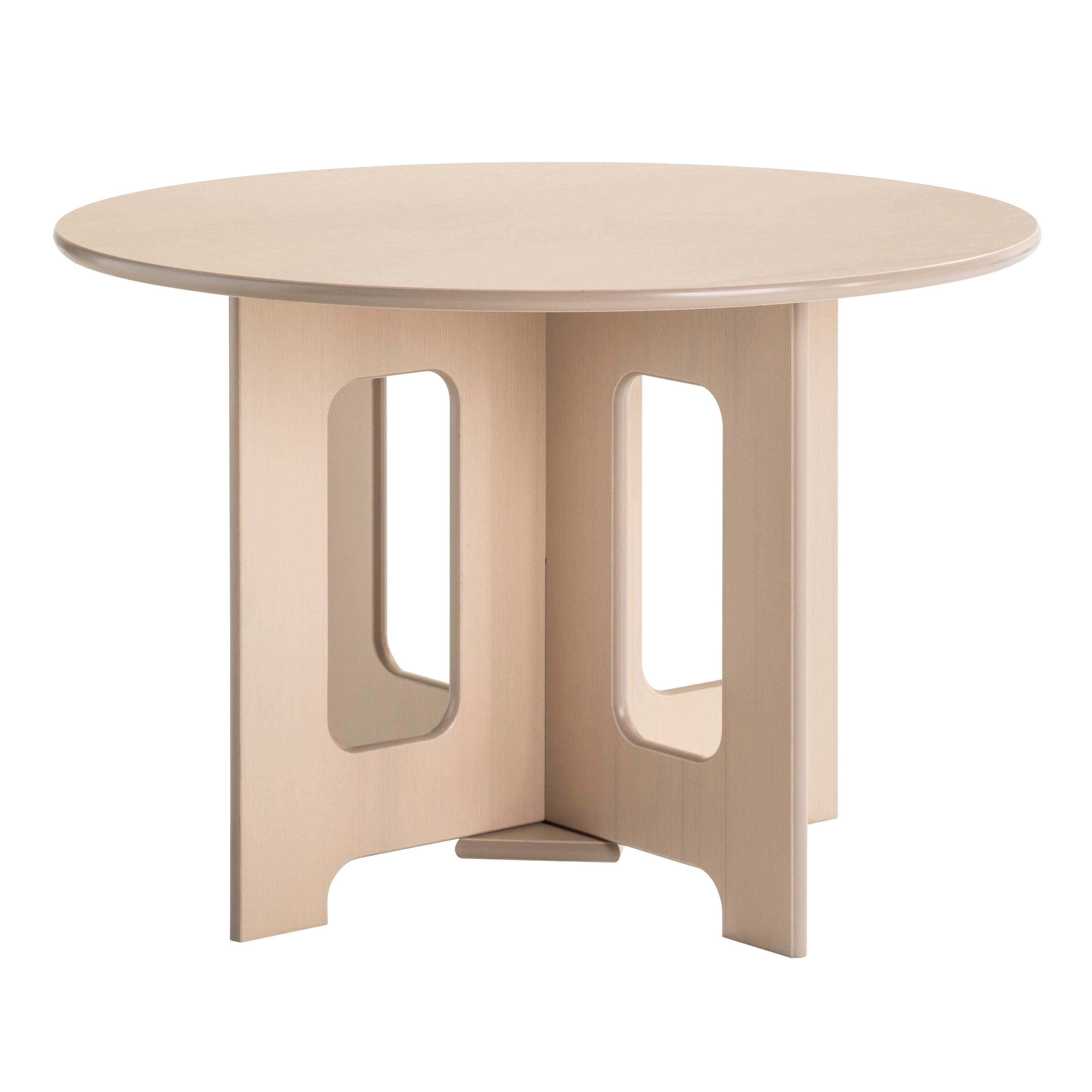 TABLE OUTDOOR OAK POLY 36 ROUND X 24H