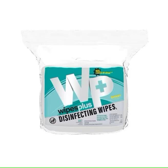 WIPES - WIPESPLUS - DISINFECTING SURFACE WIPES REFILL - 800 COUNT - PACK OF 4