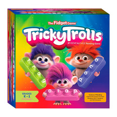 FIDGET GAME TRICKY TROLLS CVC WORDS