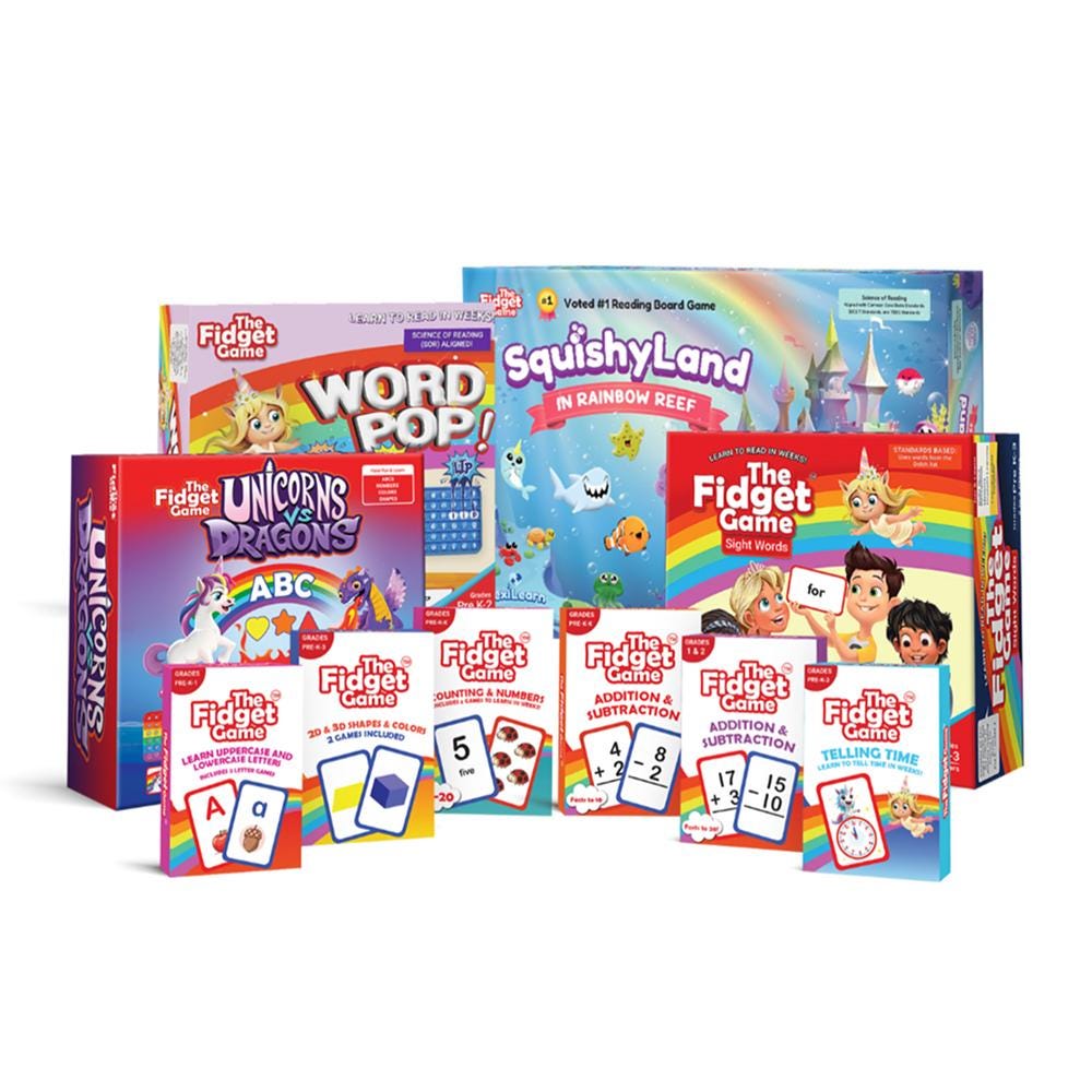 FIDGET GAME SHARK TANK BUNDLE - KINDERGARTEN