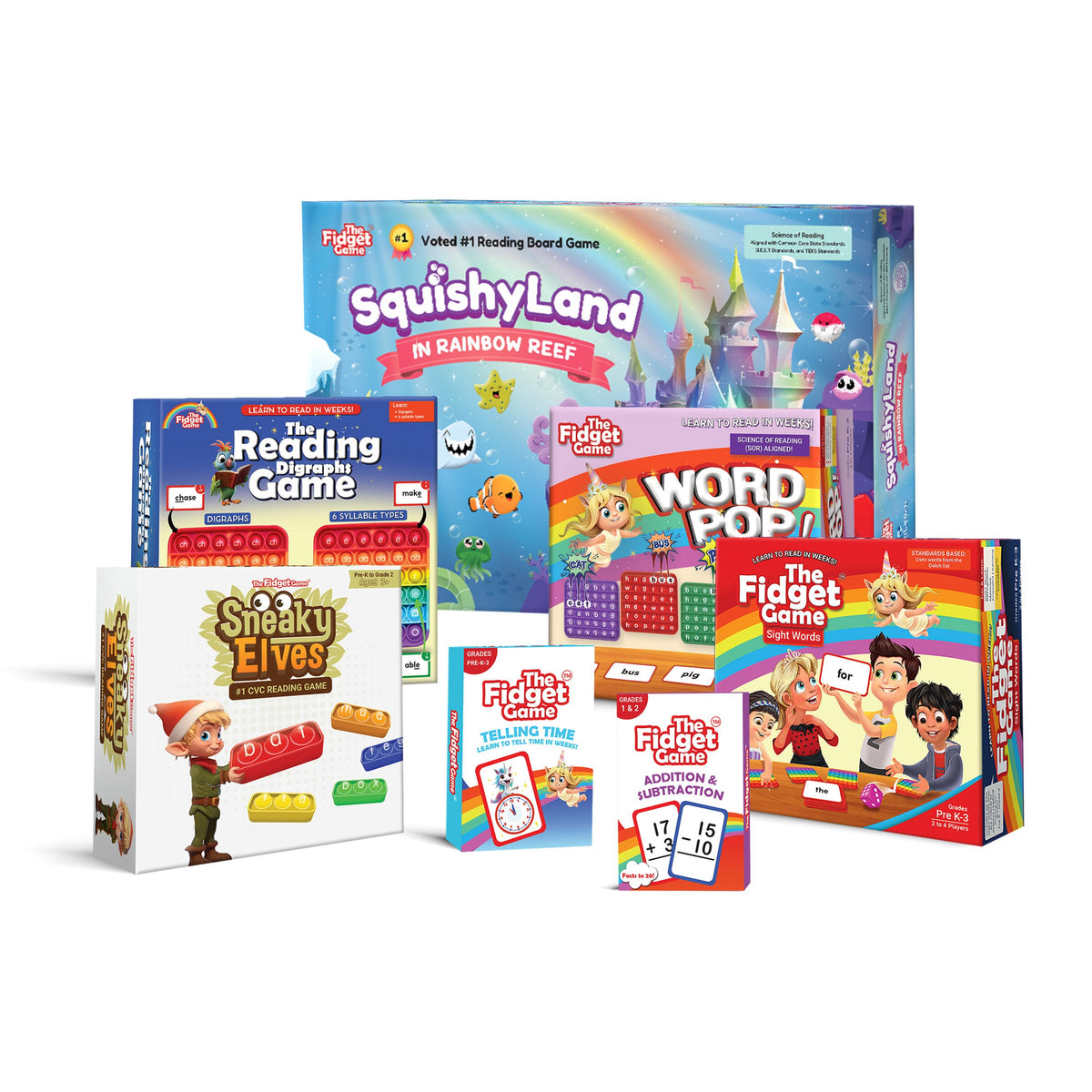 FIDGET GAME SHARK TANK BUNDLE - GRADE 1