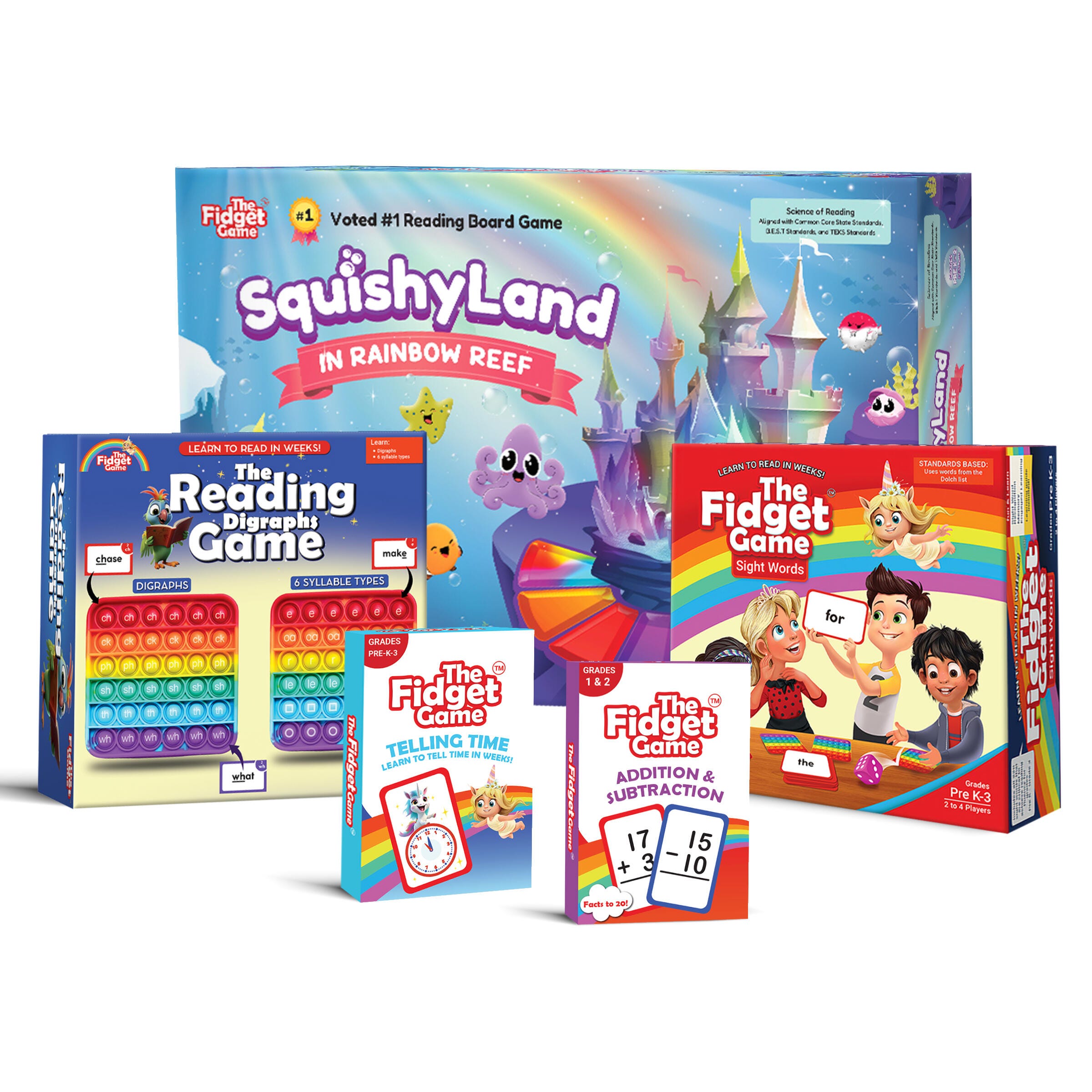 FIDGET GAME SHARK TANK BUNDLE - GRADE 2