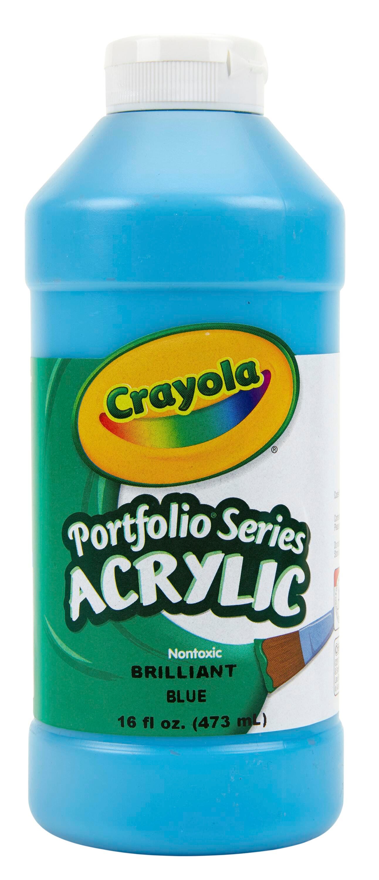 PAINT ACRYLIC CRAYOLA PORTFOLIO BRILLIANT BLUE PINT