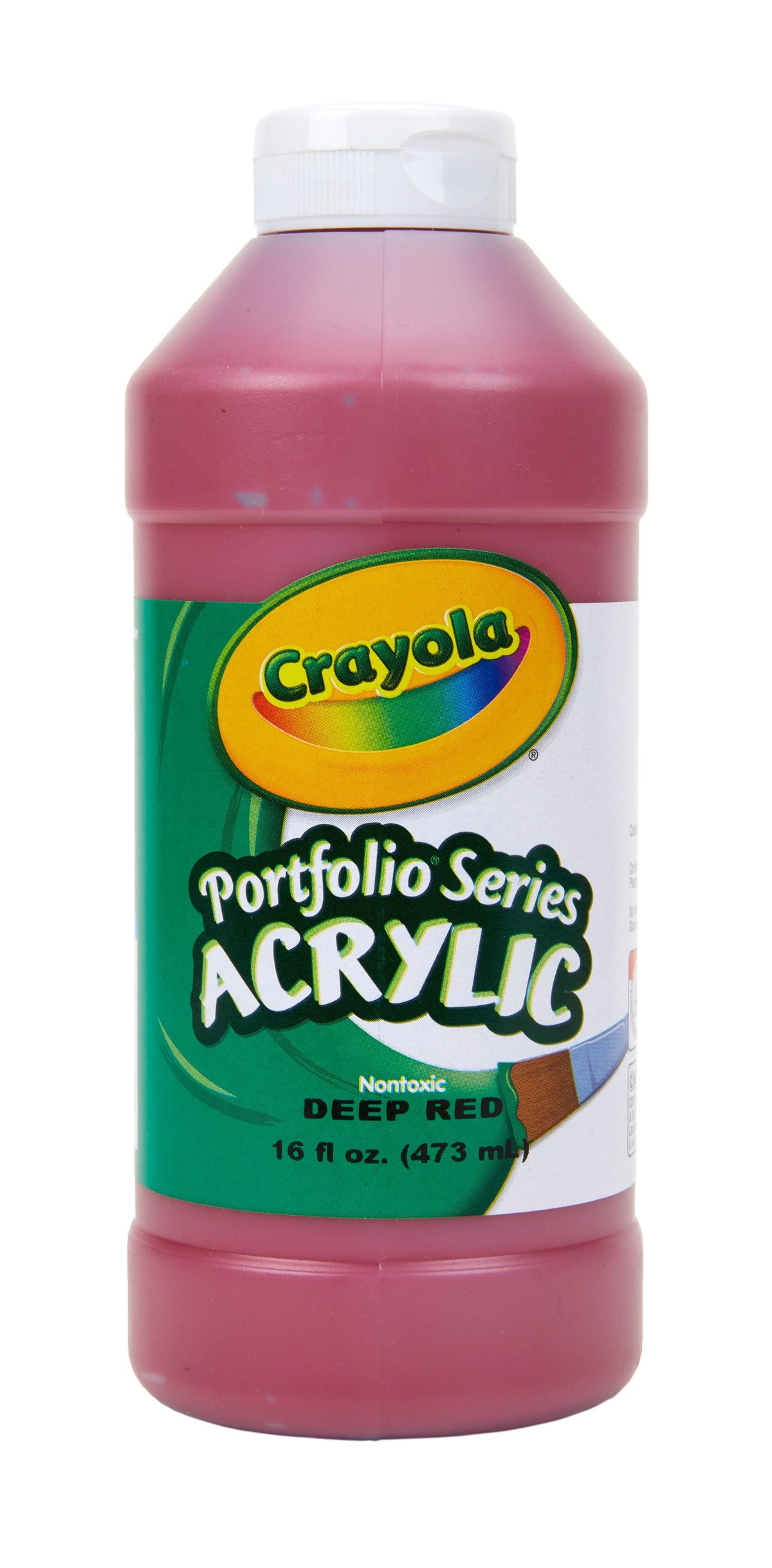 PAINT ACRYLIC CRAYOLA PORTFOLIO DEEP RED PINT
