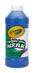 PAINT ACRYLIC CRAYOLA PORTFOLIO PHTHALO BLUE PINT
