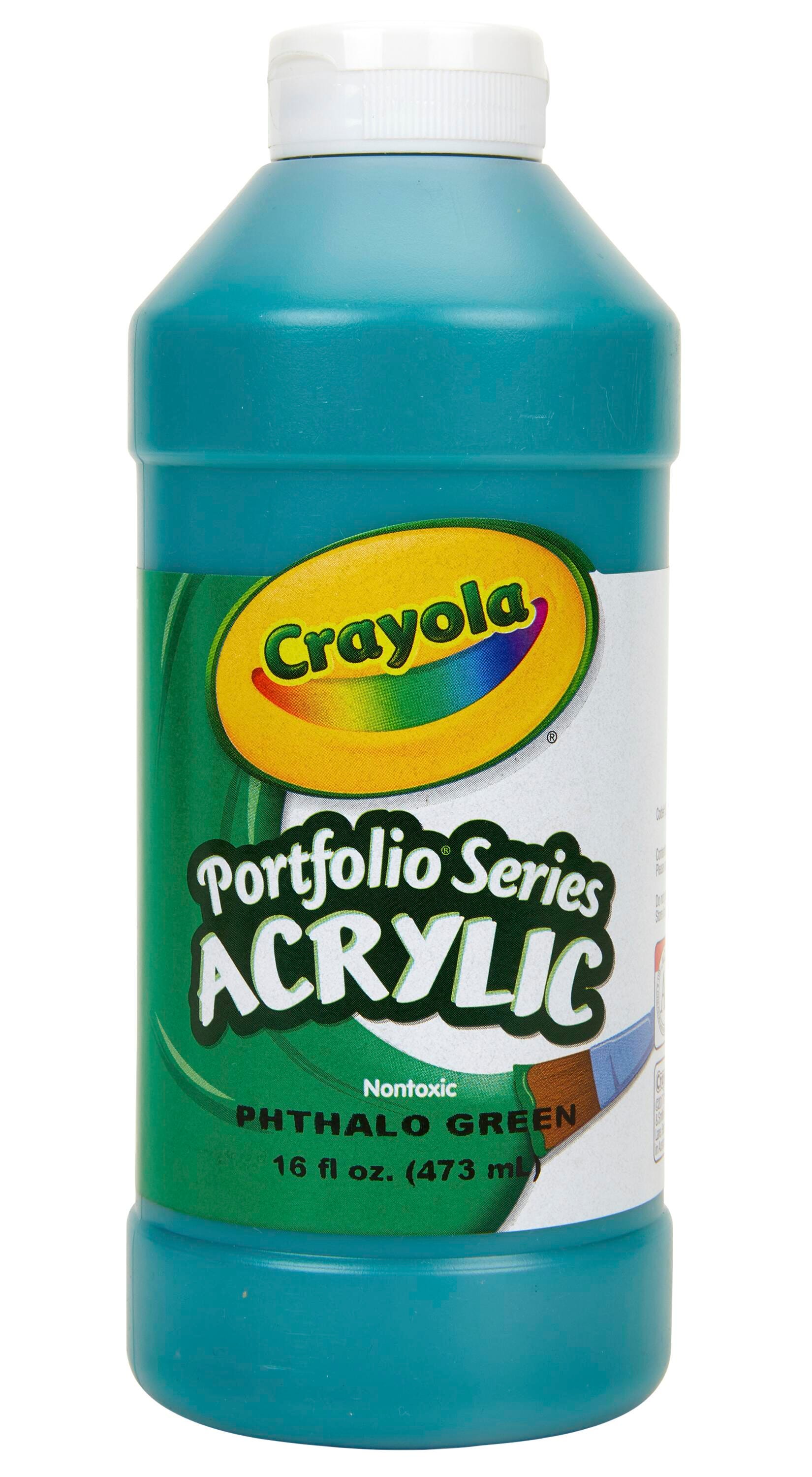 PAINT ACRYLIC CRAYOLA PORTFOLIO PHTHALO GREEN PINT