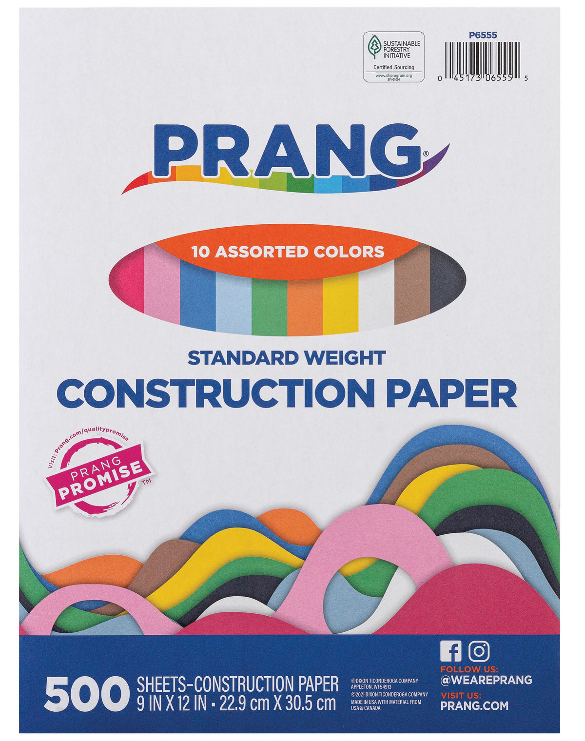 CONST PPR 9X12 RAINBOW