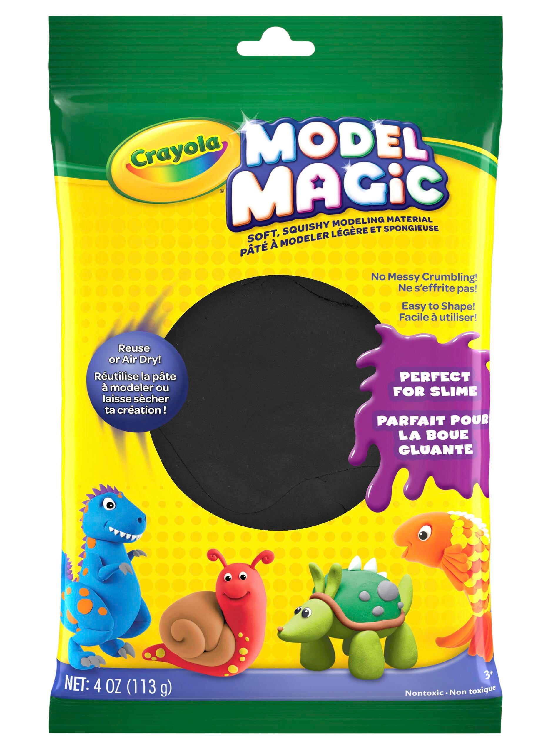 DOUGH MODEL MAGIC CRAYOLA BLACK 4 OZ