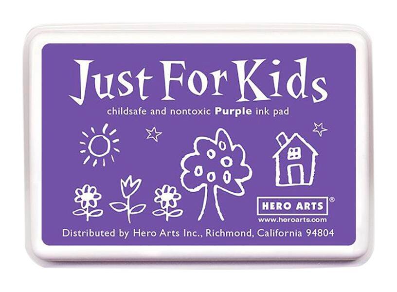 INK PAD JUST FOR KIDS PURPLE