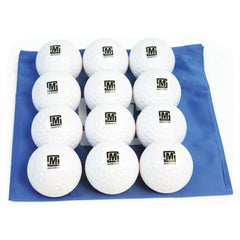 White Dimple Hockey Ball X 12