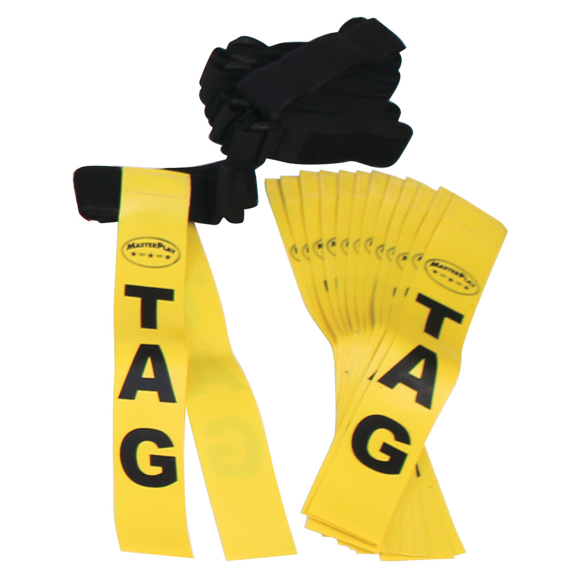 Tag Rugby Belts Yellow Set 7