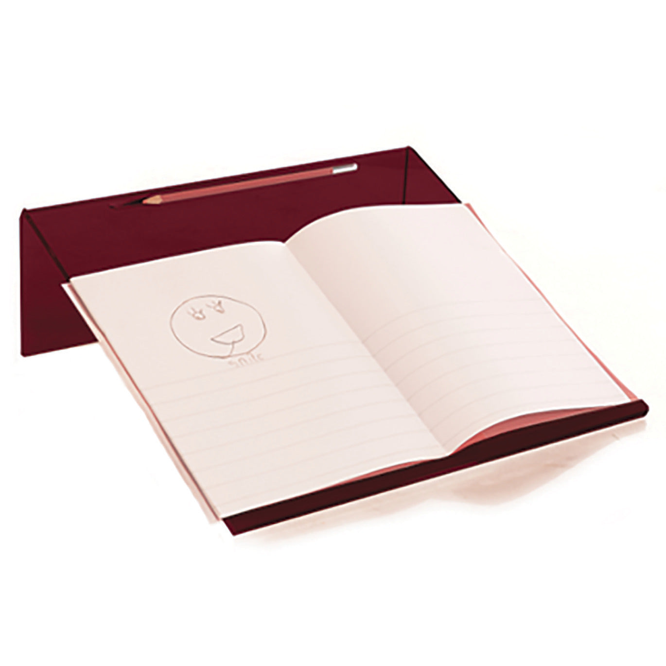 Writing Slope Single Red Coloured