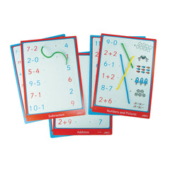 Numeracy Lacing Boards Pk 6
