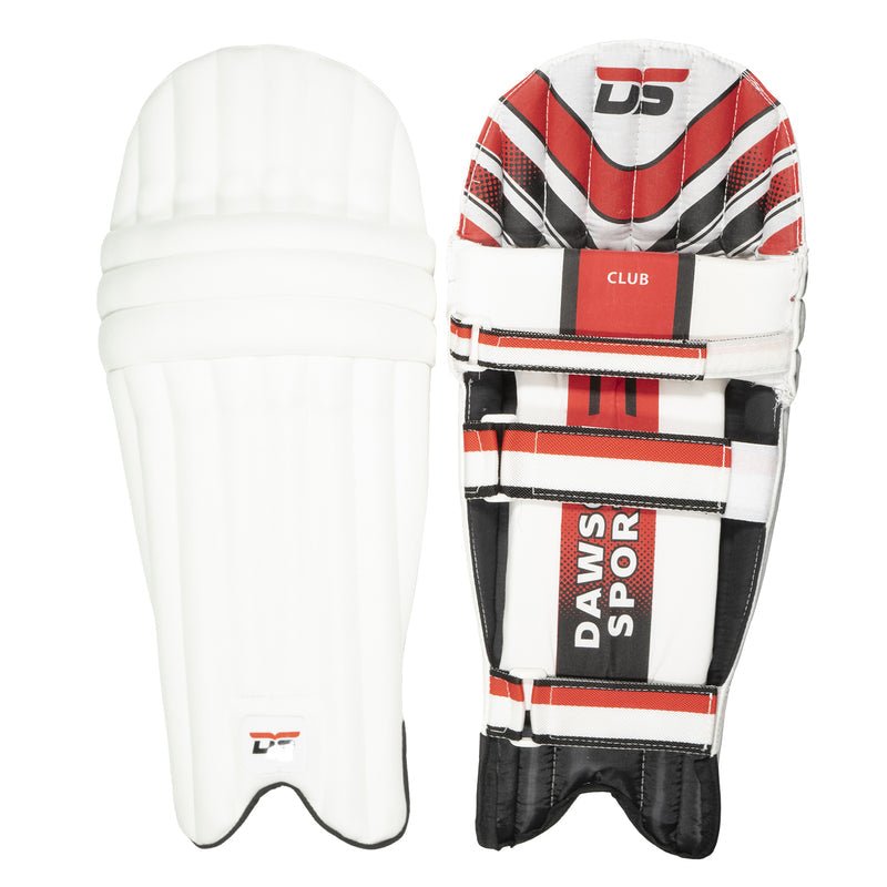 DS Cricket Batting Pads - Youth White