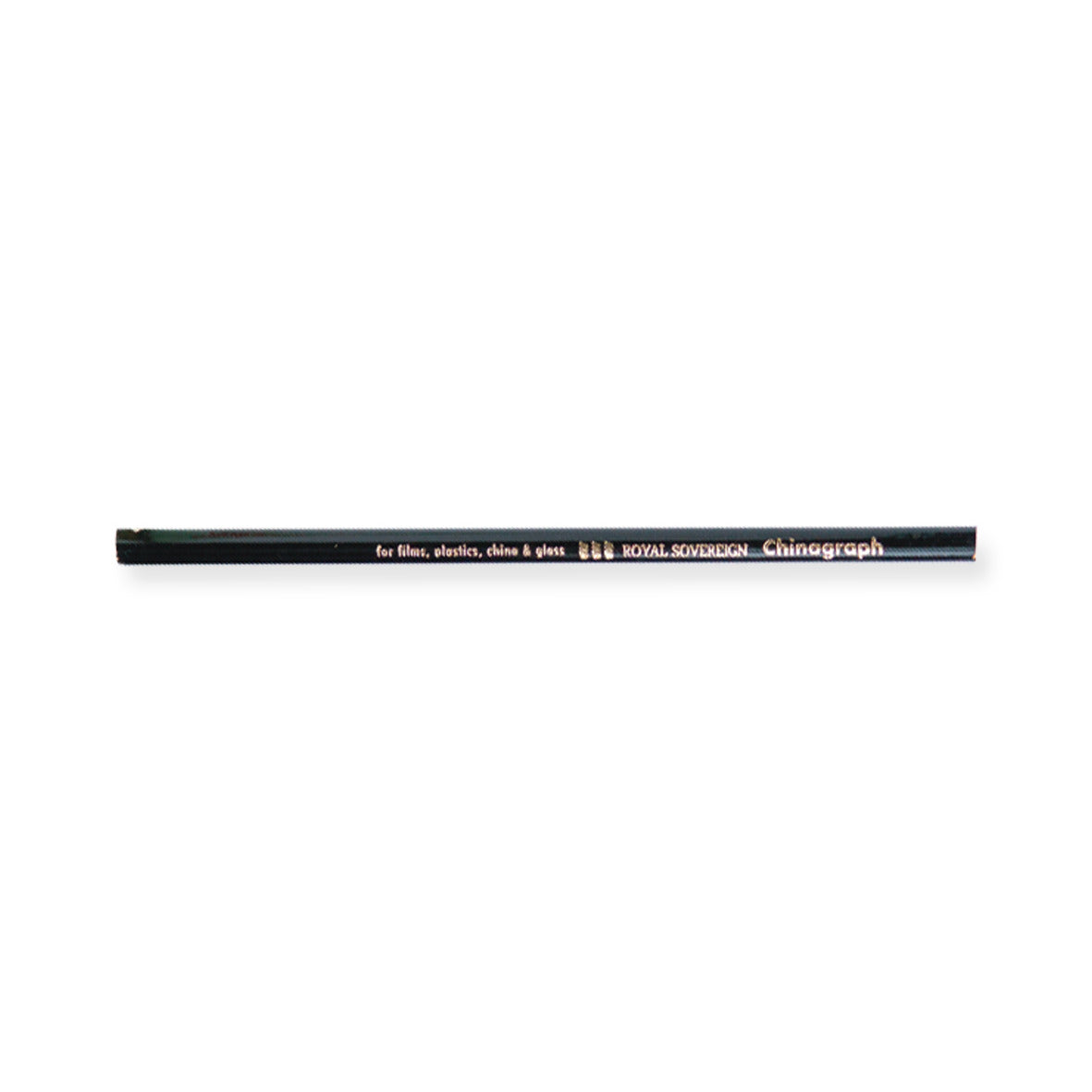Chinagraph Pencil Black Pk 5