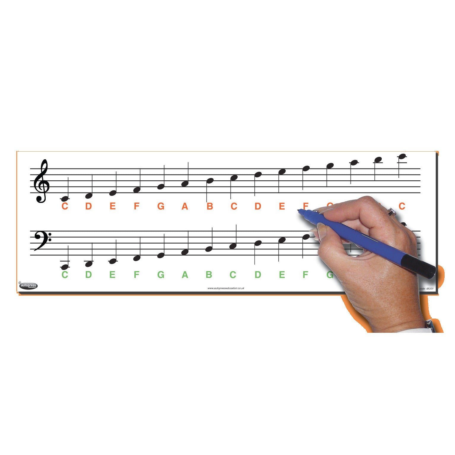 Music Note Chart Pk10
