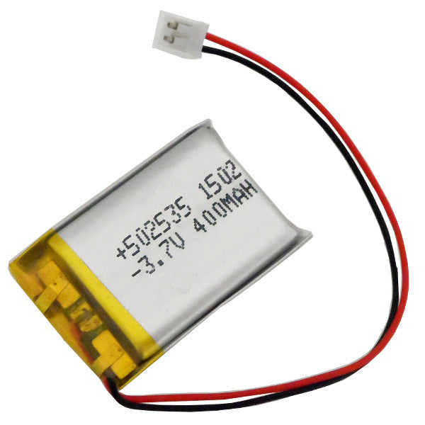 Polymer Lithium Ion Battery (3.7V- 400mAh)