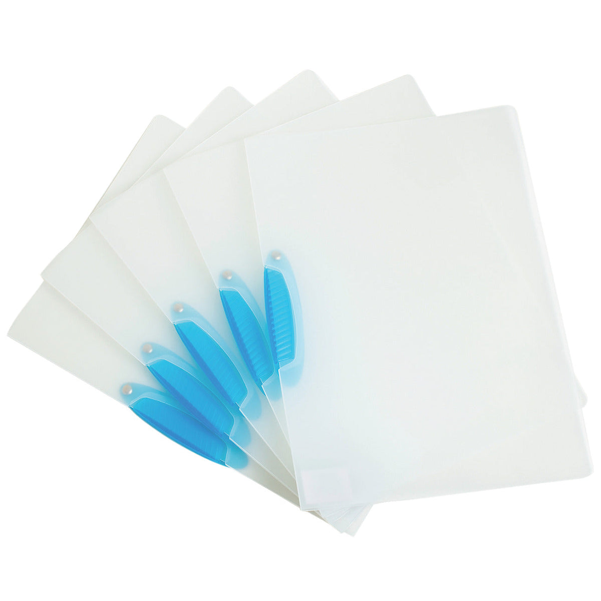 S/Clip File A4 Frost Clear X25