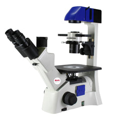 MICROSCOPE COMPOUND TRINOCULAR MAE-31R W/CLIPS STAGE AND IRIS DIAPH