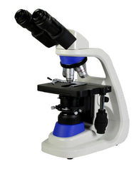 MICROSCOPE COMPOUND BINOCULAR MAX-812PL W/MECH STAGE AND IRIS DIAPH