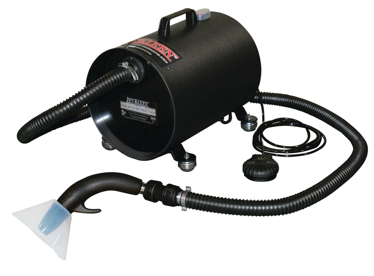 JET KLEEN - BLOW OFF SYSTEM - PORTABLE FLOOR MODEL WITH FOOT PEDAL 115V