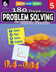DS WORKBOOK 180 DAYS OF PROBLEM SOLVING GRADE 5