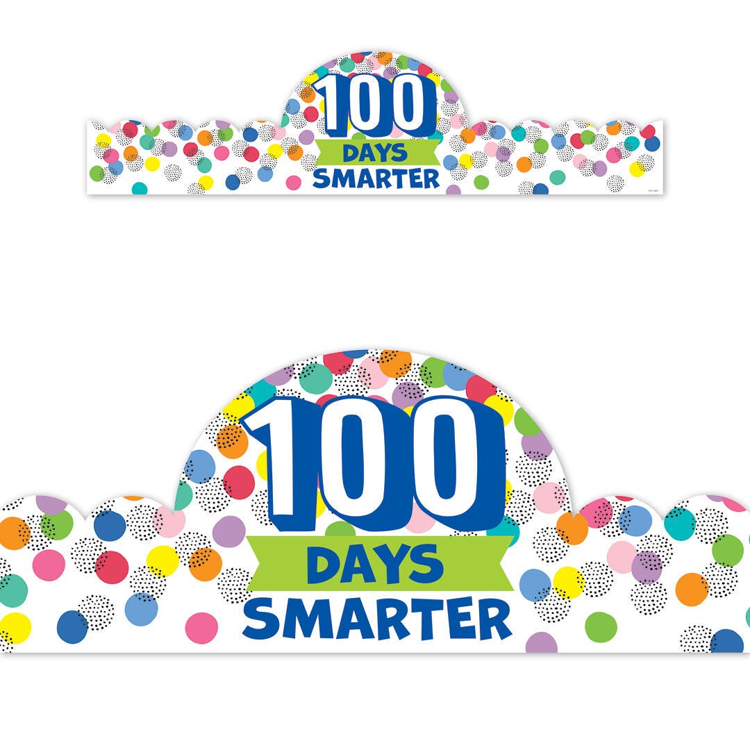 PAPER CROWNS 100 DAYS SMARTER PACK OF 30
