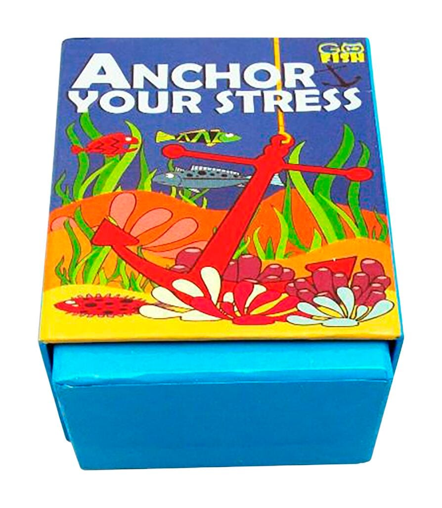 CARD GAME - PREVENTION PRODUCTS AND SERVICES - PLAY-2-LEARN GO FISH - ANCHOR YOUR STRESS