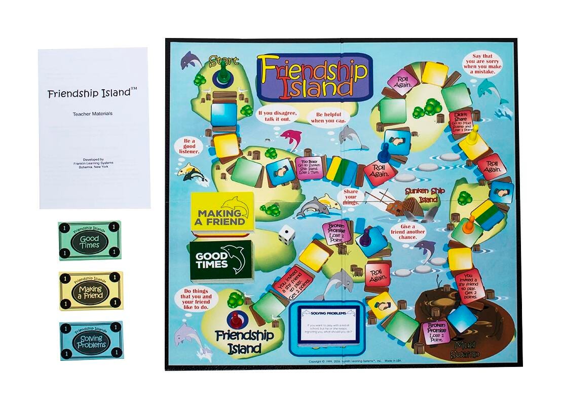 GAME - PREVENTION PRODUCTS AND SERVICES - FRIENDSHIP ISLAND