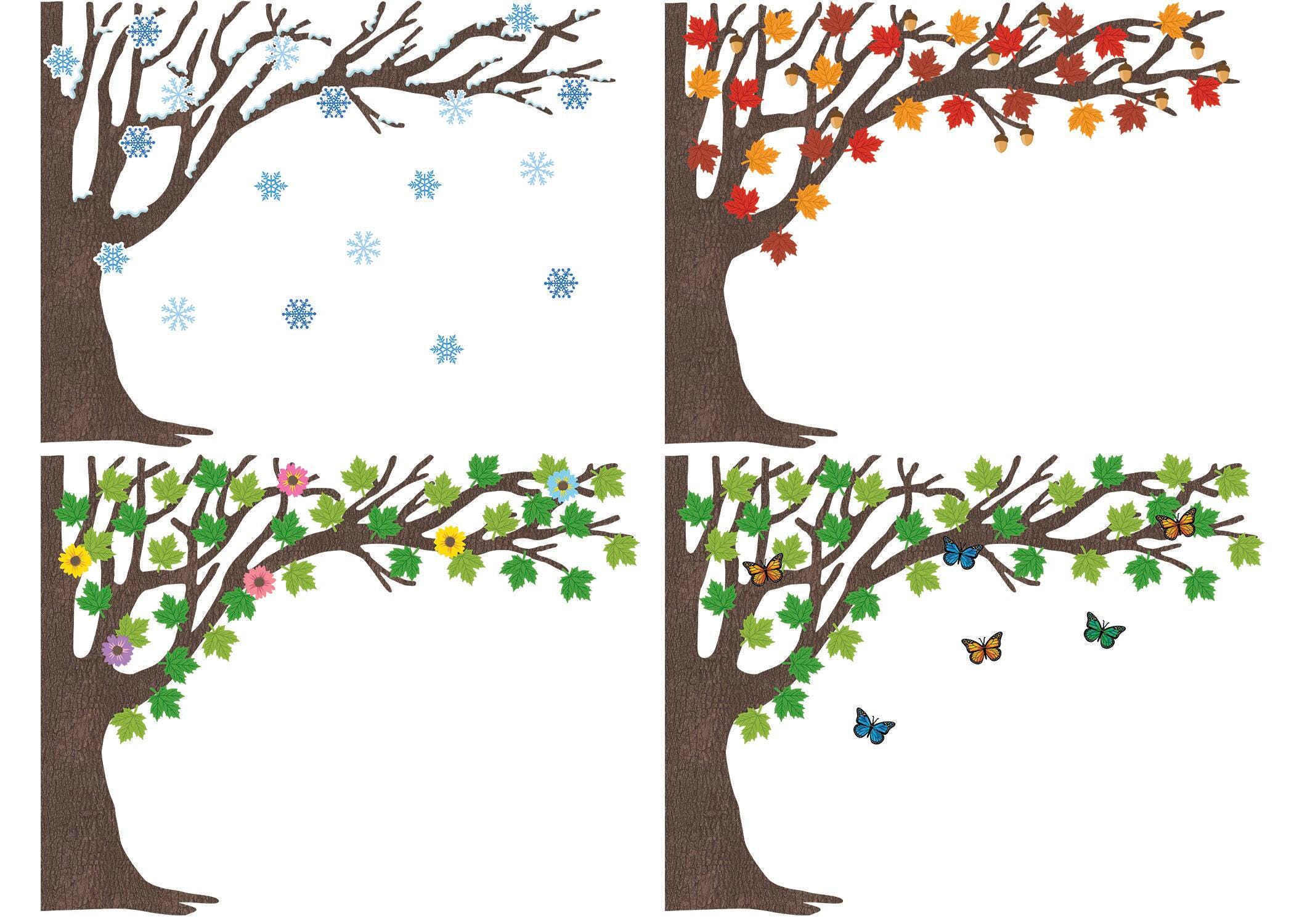 BULLETIN BOARDS - TEACHER CREATED RESOURCES - TREE FOR ALL SEASONS