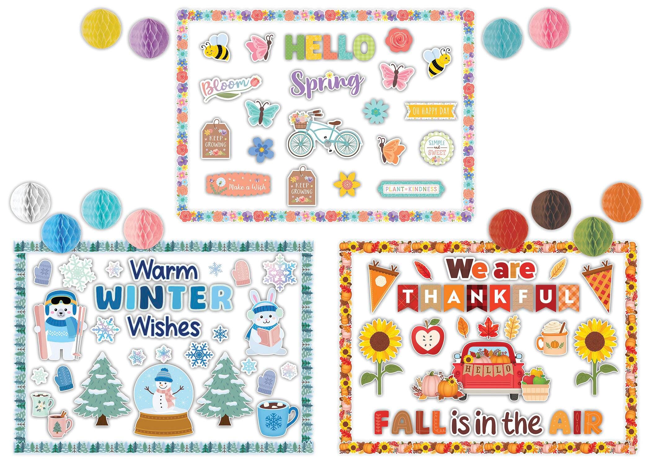 BULLETIN BOARDS - TEACHER CREATED RESOURCES - SEASONS CREATE AND DECORATE QUICK KITS