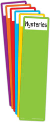 DIVIDERS - TEACHER CREATED RESOURCES - SHELF DIVIDERS 6 COLORS - SET OF 30