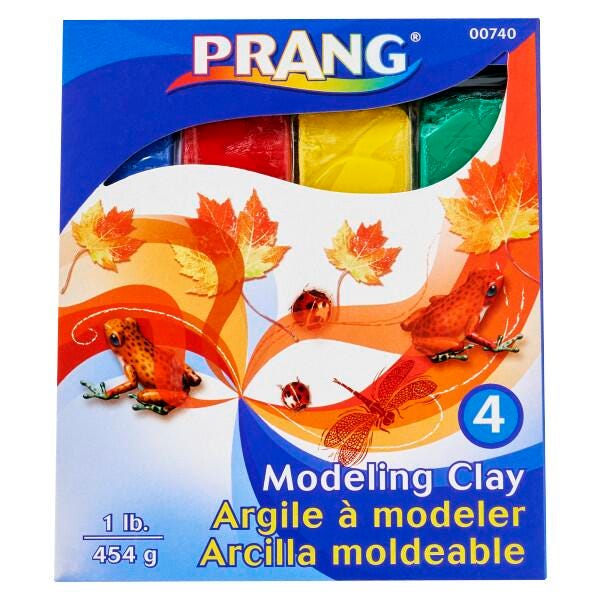 CLAY MODELING PRANG ASSORTED COLORS 1 LB