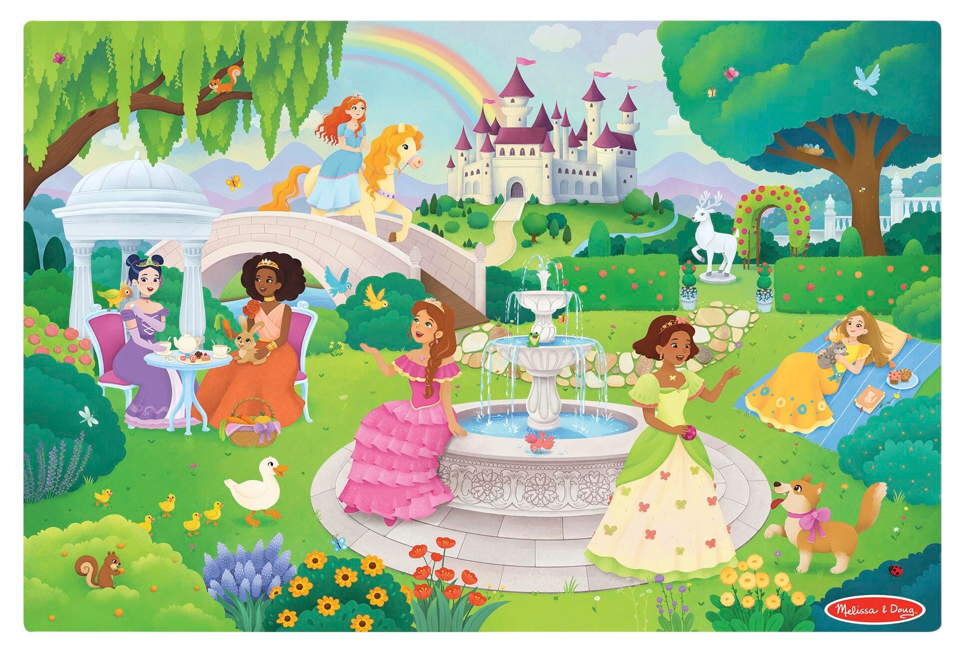 FAIRY TALE CASTLE FLOOR PUZZLE - 48 PIECES