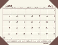 CALENDAR ACADEMIC 12 MONTH 18.5X13 IN ECO CREAM AUG26-JULY27