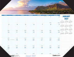 CALENDAR DESK PAD 12 MONTH 22X17 IN EARTHSCAPE JAN-DEC 2027