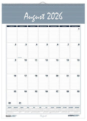 CALENDAR ACADEMIC 12 MONTH 22X31.26 IN BAR HARBOR AUG26-JUL27