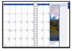 PLANNER CALENDAR 12 MONTH/WEEK 8.5X11 IN EARTHSCAPE 26-27