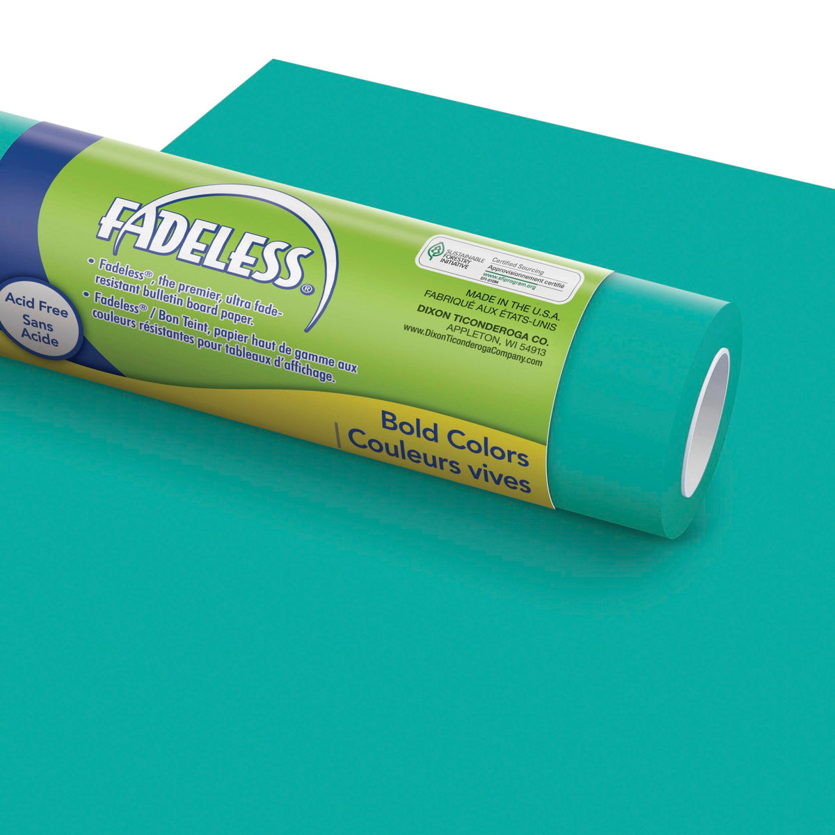 PAPER ROLL FADELESS 48 IN X 50 FT TEAL