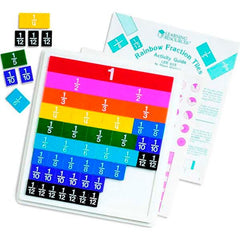 RAINBOW FRACTION TILES